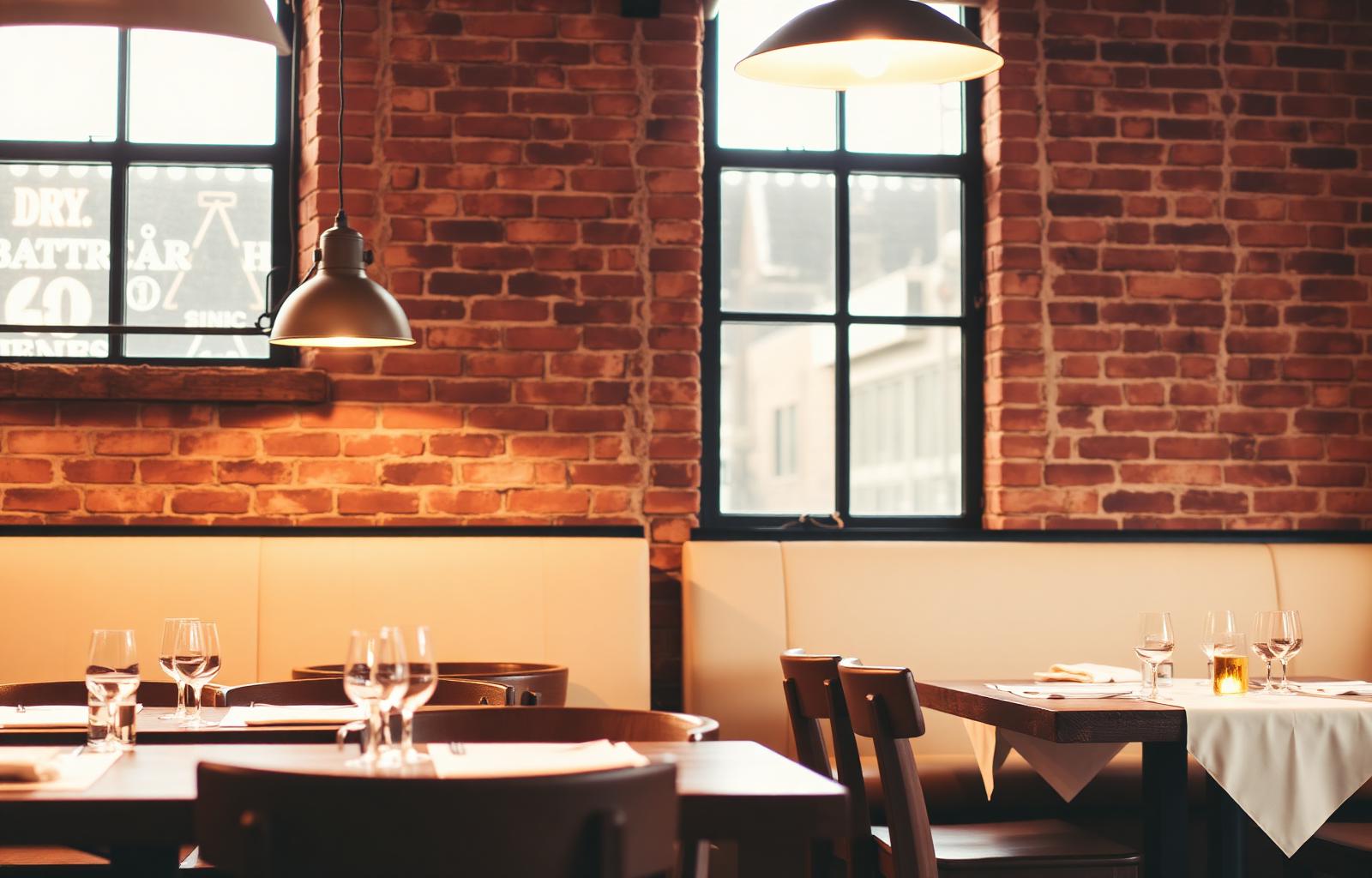 The Hearth & Table dining room